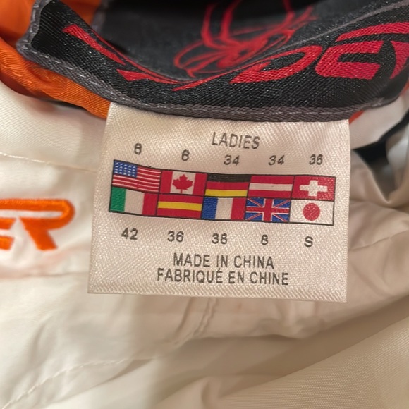 Spyder winter coat in size 8 - Picture 9 of 15